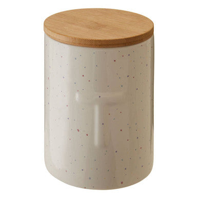 Tea Canister with Bamboo Lid