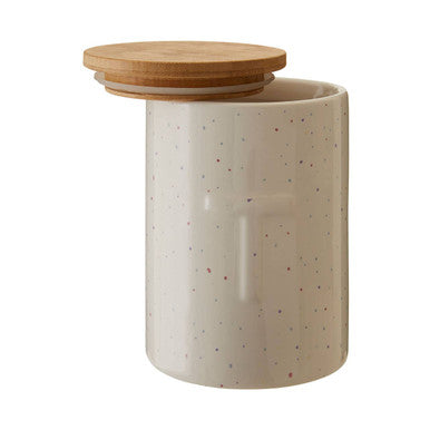 Tea Canister with Bamboo Lid