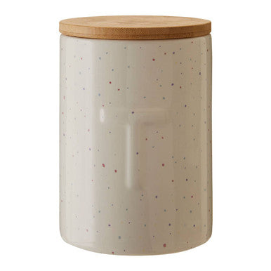 Tea Canister with Bamboo Lid