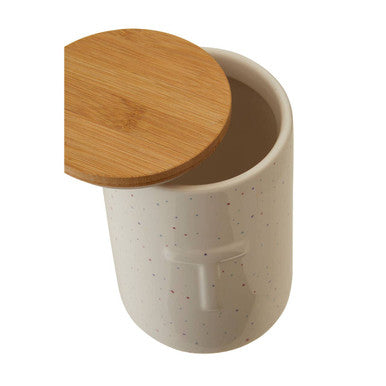 Tea Canister with Bamboo Lid
