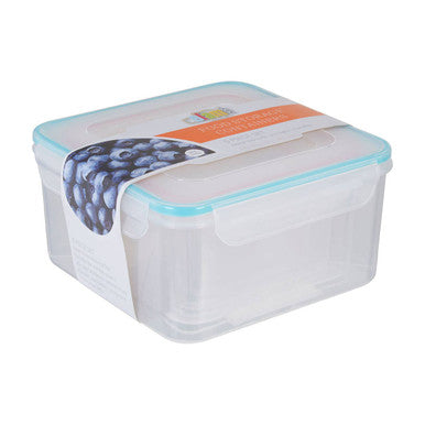 5 Piece Square Food Containers with Airtight Lids