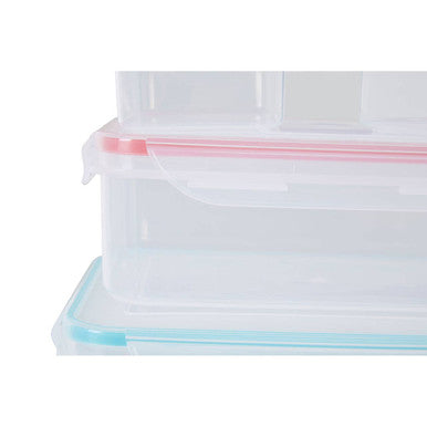4 Piece Food Containers with Airtight Lids