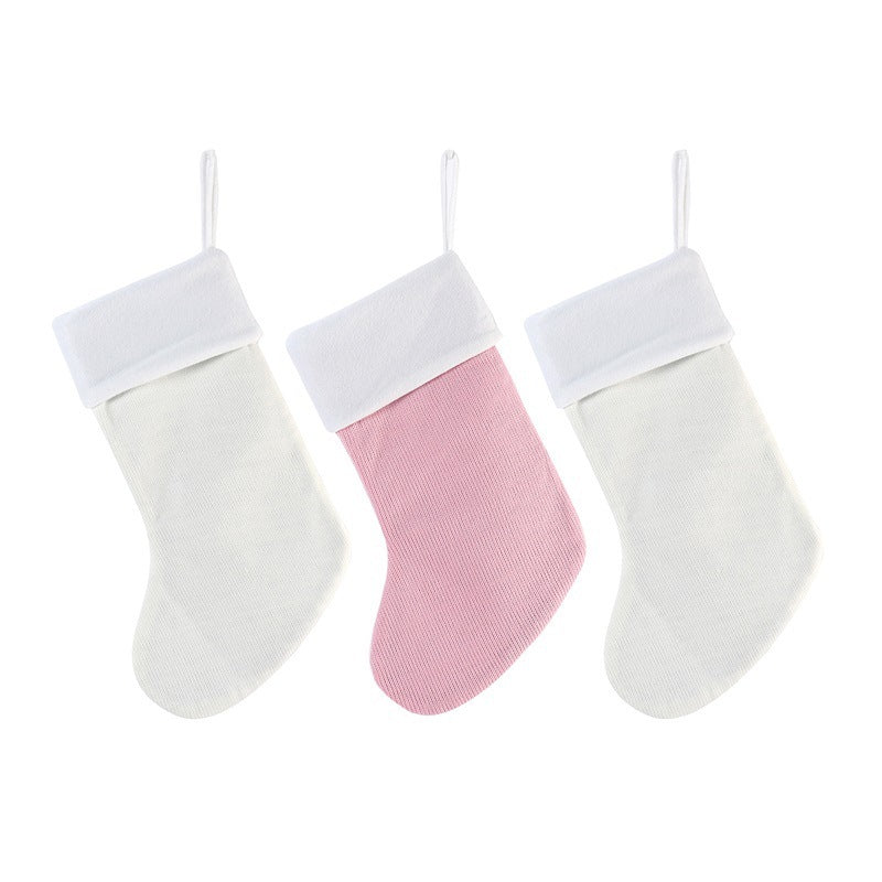 Christmas Fox Baby's 1st Christmas Wool Stocking