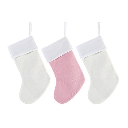 Christmas Fox Baby's 1st Christmas Wool Stocking