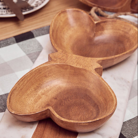 Acacia Butterfly Shaped Serving Dish