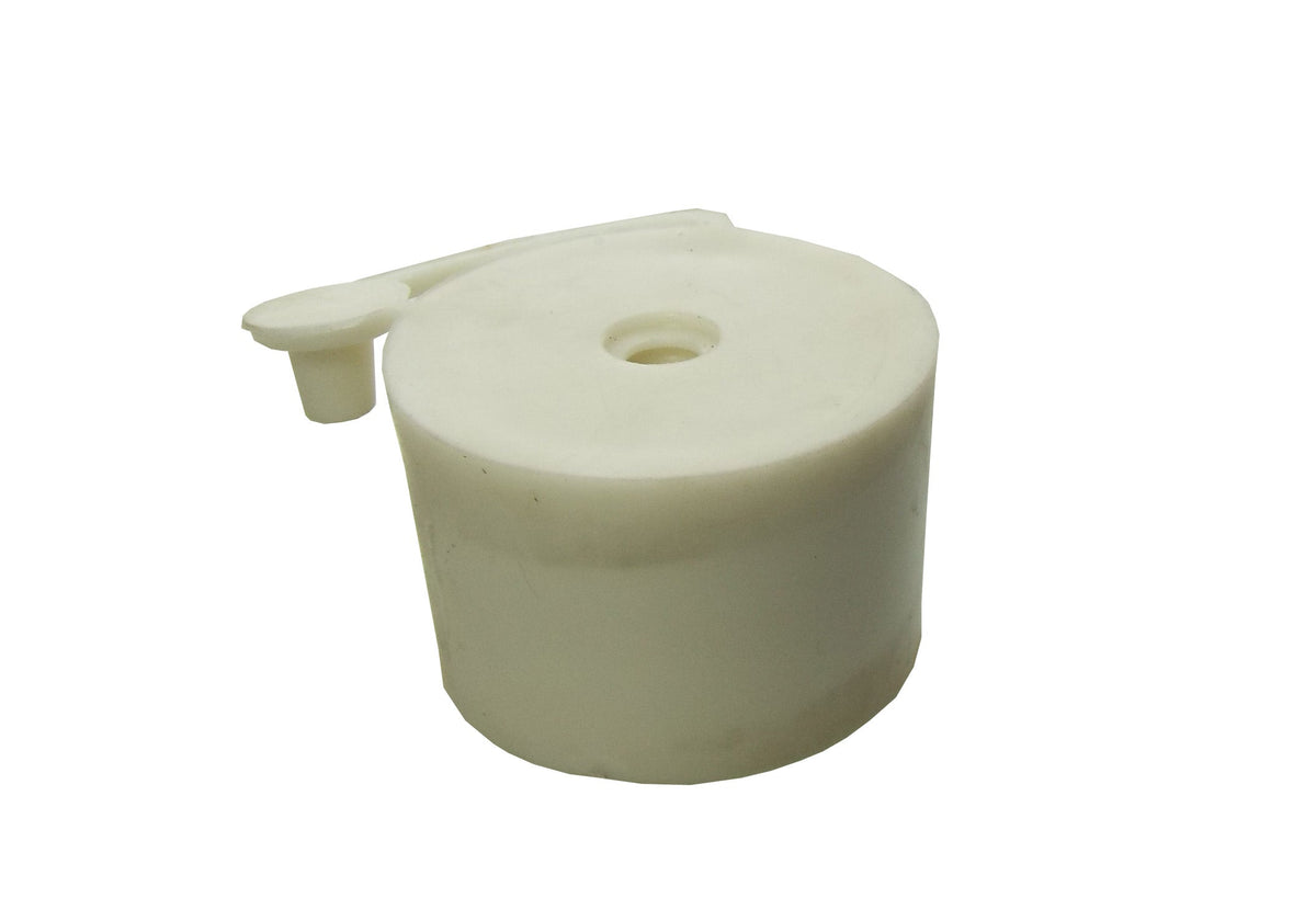 KZ54 Rubber Demijohn Bung with Plug Cap – 54–50mm Taper