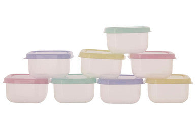 Small Set of 8 Assorted Mini Storage Containers