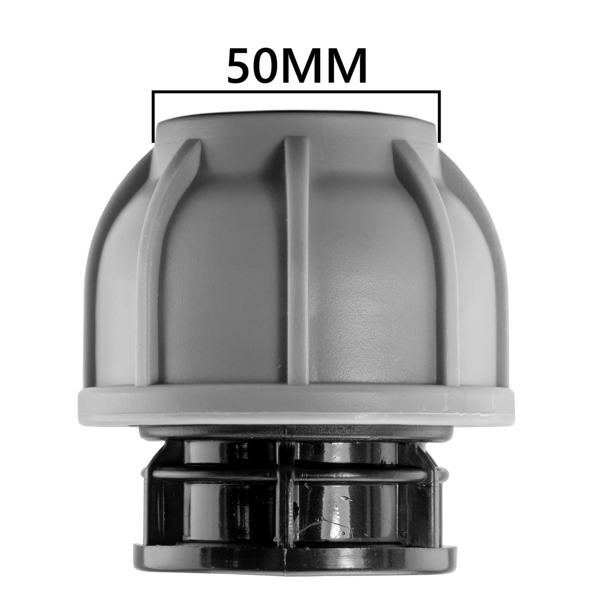 50mm MDPE Compression Stop End