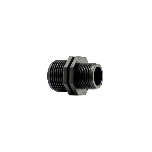 Plastic Reducing Nipple – 1″ to ¾″ BSP Male