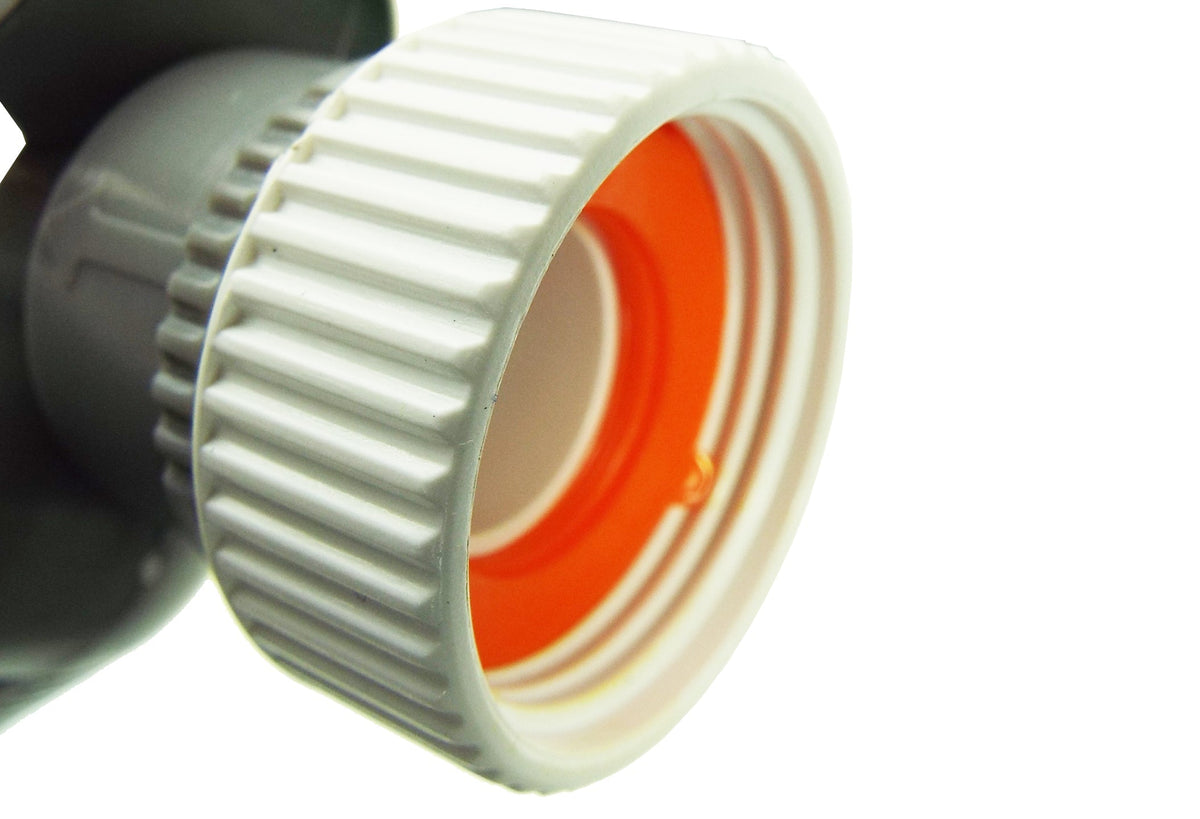 White Line 2-Way Tap Splitter – Quick-Connect Outlets