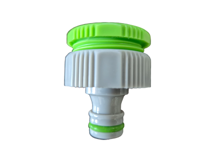 Female Tap Connector 1″ / ¾″ BSP – Lime & Grey