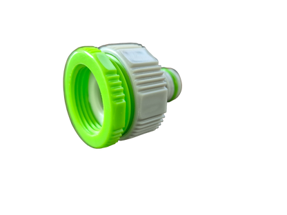 Female Tap Connector 1″ / ¾″ BSP – Lime & Grey