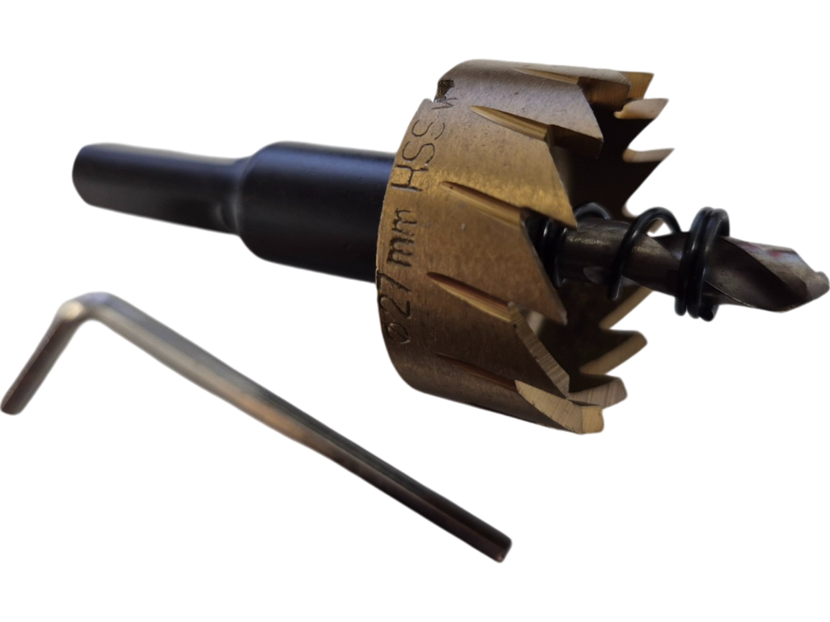 27mm HSS Hole Cutter for Water Butt Fittings