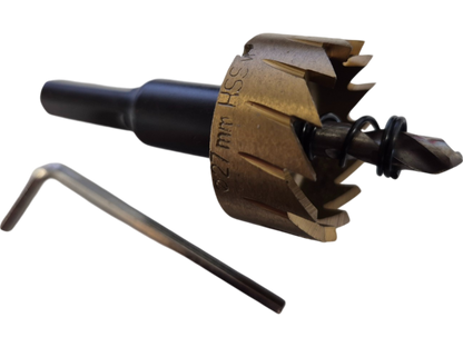 27mm HSS Hole Cutter for Water Butt Fittings