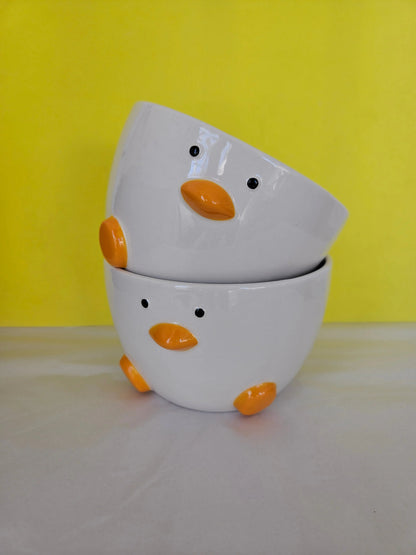 Duck Bowl (by Haus of Honk) - Cereal Soup Kitchen Bowl