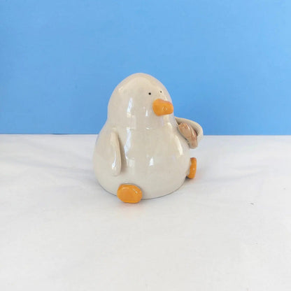 Ed with the Bread - Baguette Duck