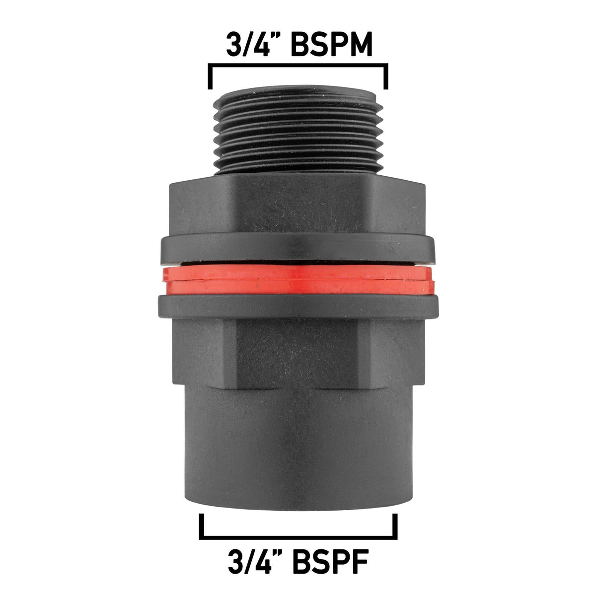 ¾″ BSP Water Butt Tap Kit – Brass Claw Outlet