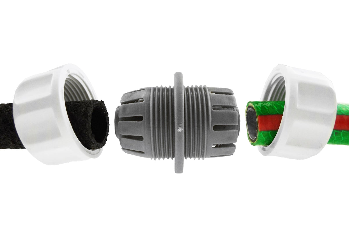 White Line ½″ Hose Mender – Straight Repair Connector