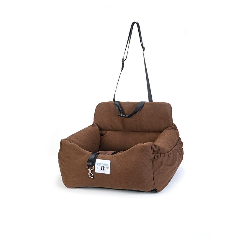 Plush Car Dog Bed