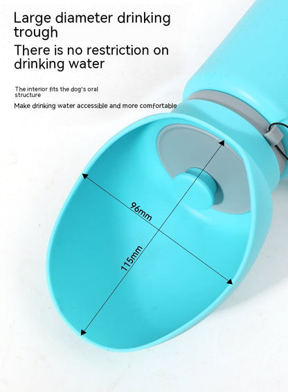 Folding Pet Outdoor Walking Travel Bottle