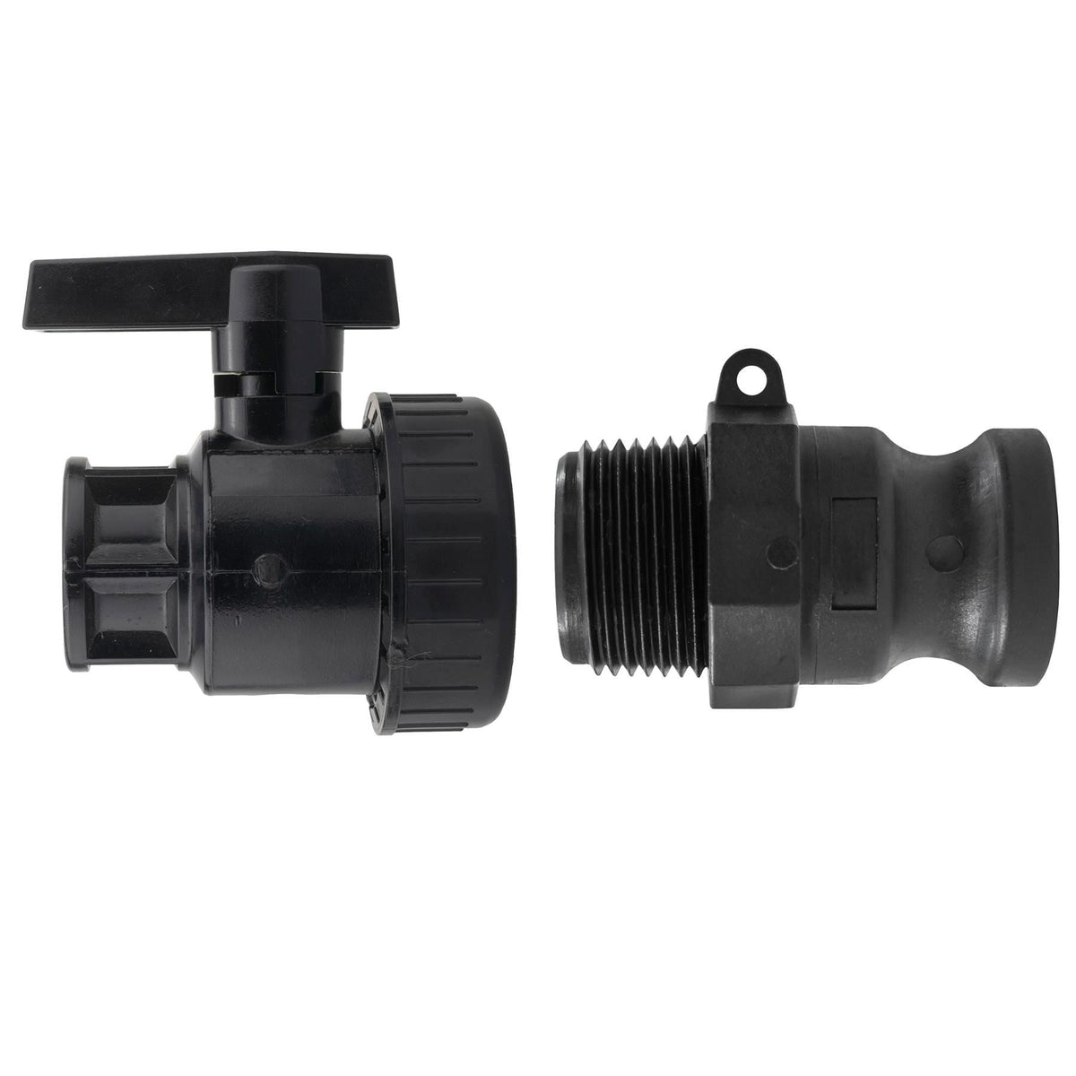 2″ BSP Female PP Ball Valve & Type F Camlock Adapter Kit