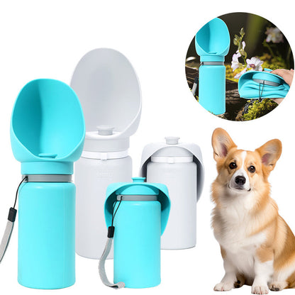 Folding Pet Outdoor Walking Travel Bottle