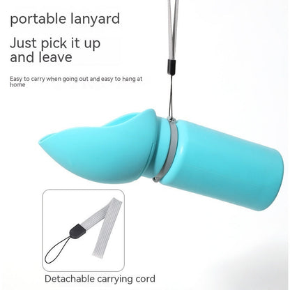 Folding Pet Outdoor Walking Travel Bottle