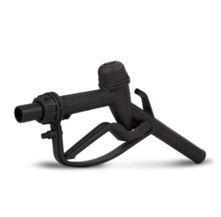 Fuel Nozzle Gun 3/4" Barb Inlet - 25mm Outlet (Black)