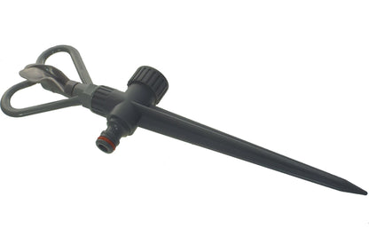 White Line Butterfly Rotary Sprinkler on Spike – De Luxe