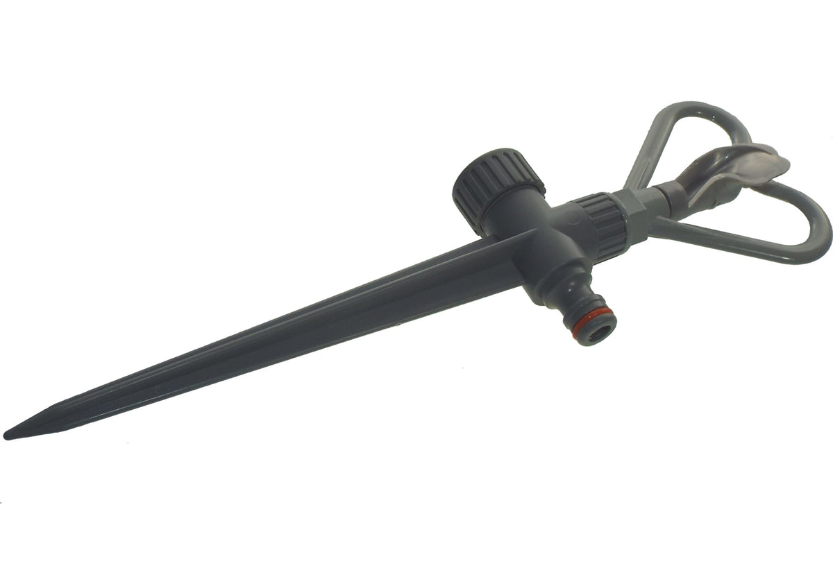 White Line Butterfly Rotary Sprinkler on Spike – De Luxe