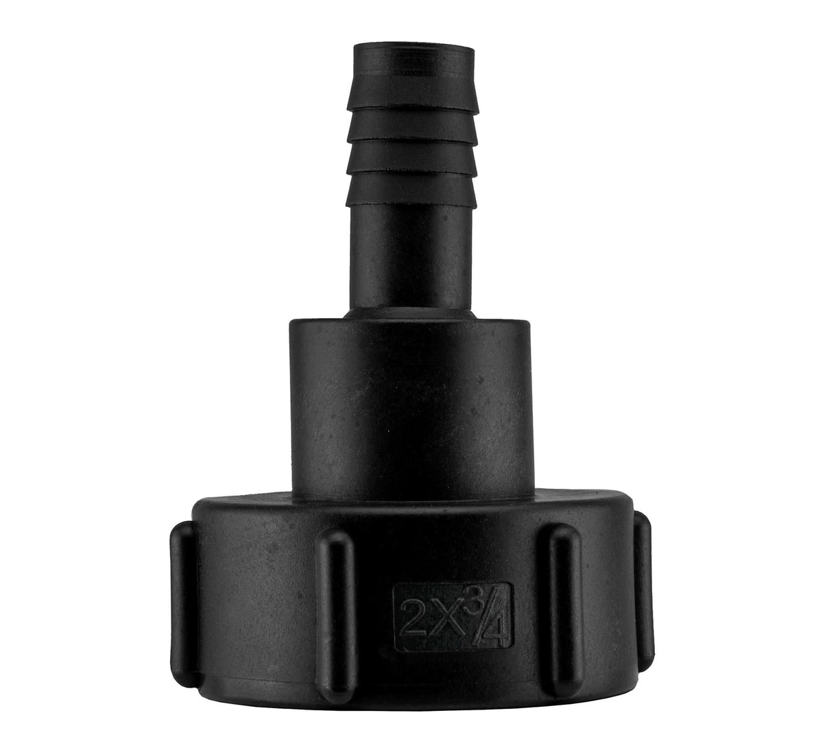 IBC S60×6 Outlet Valve Kit – ¾″ Hose Tail, Blue Handle