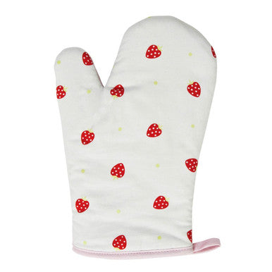 Single Oven Glove - Strawberry Fields