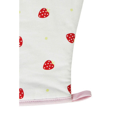 Single Oven Glove - Strawberry Fields