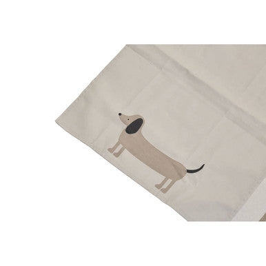 Set of Three Tea Towels Sausage Dog Print