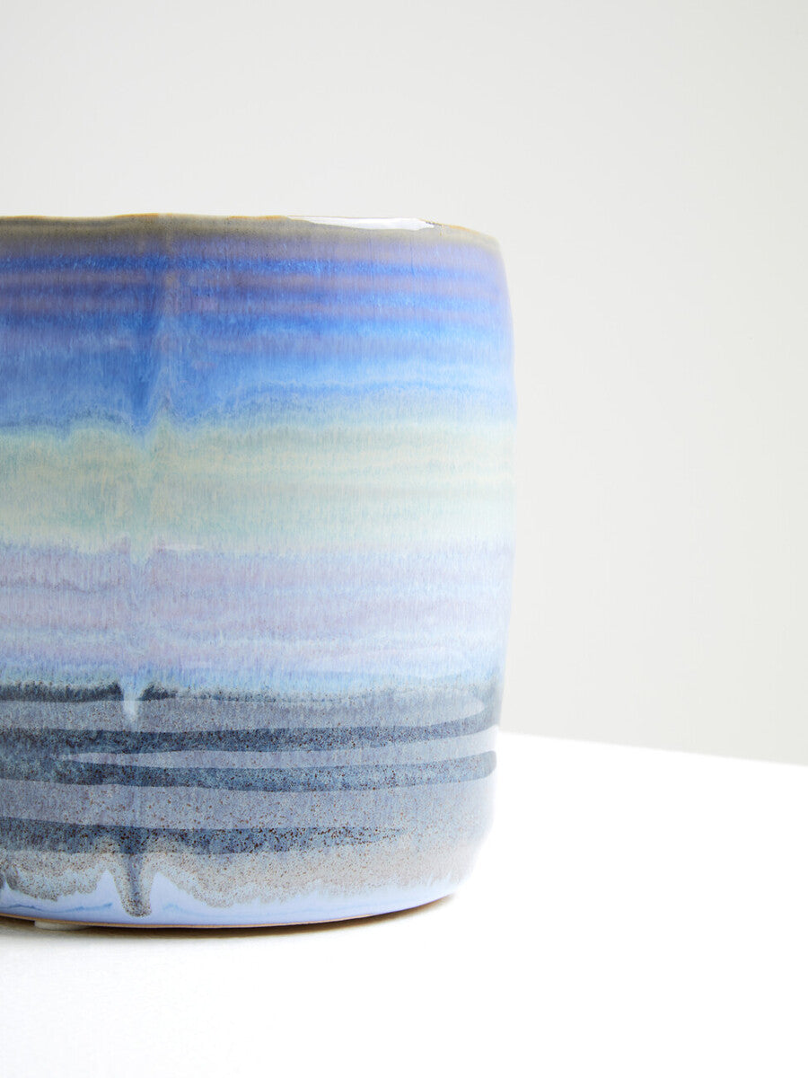 Gradient Blue Small Planter, Caldera Range