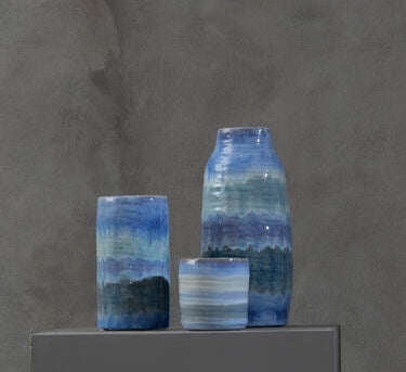 Gradient Blue Small Planter, Caldera Range