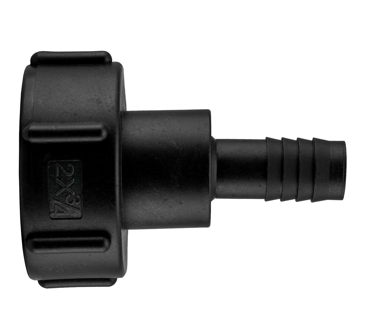 IBC S60×6 Outlet Valve Kit – ¾″ Hose Tail, Blue Handle