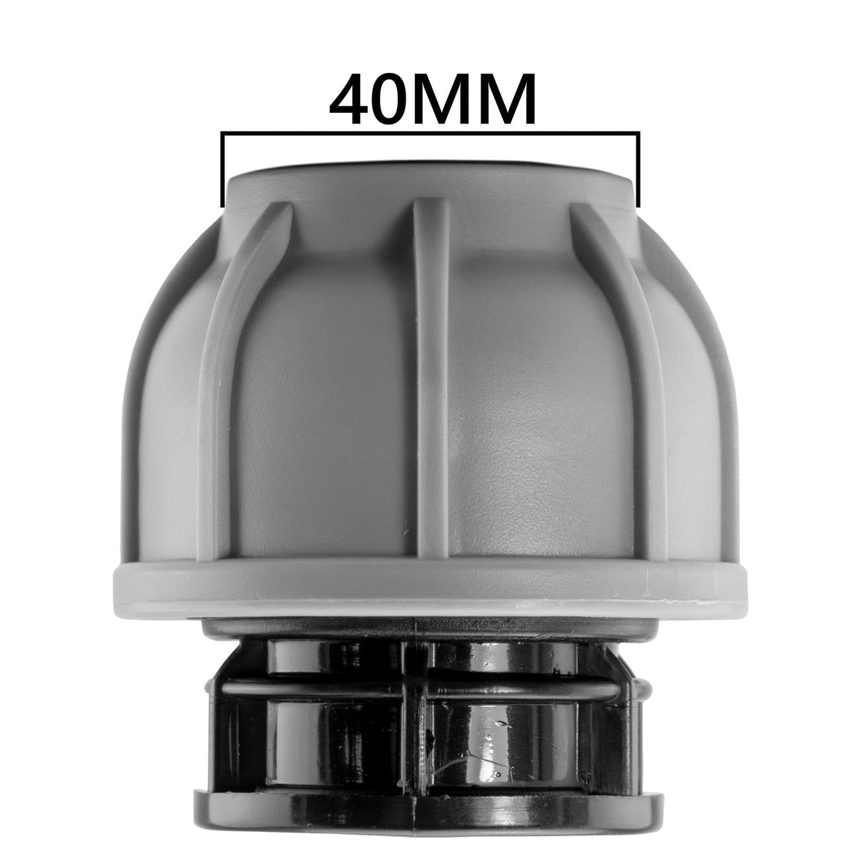 40mm MDPE Compression Stop End