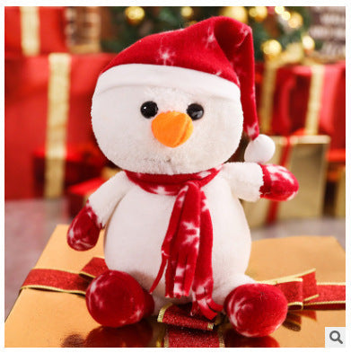 Snowman Plush Reindeer Soft Toy Christmas Gift Decoration