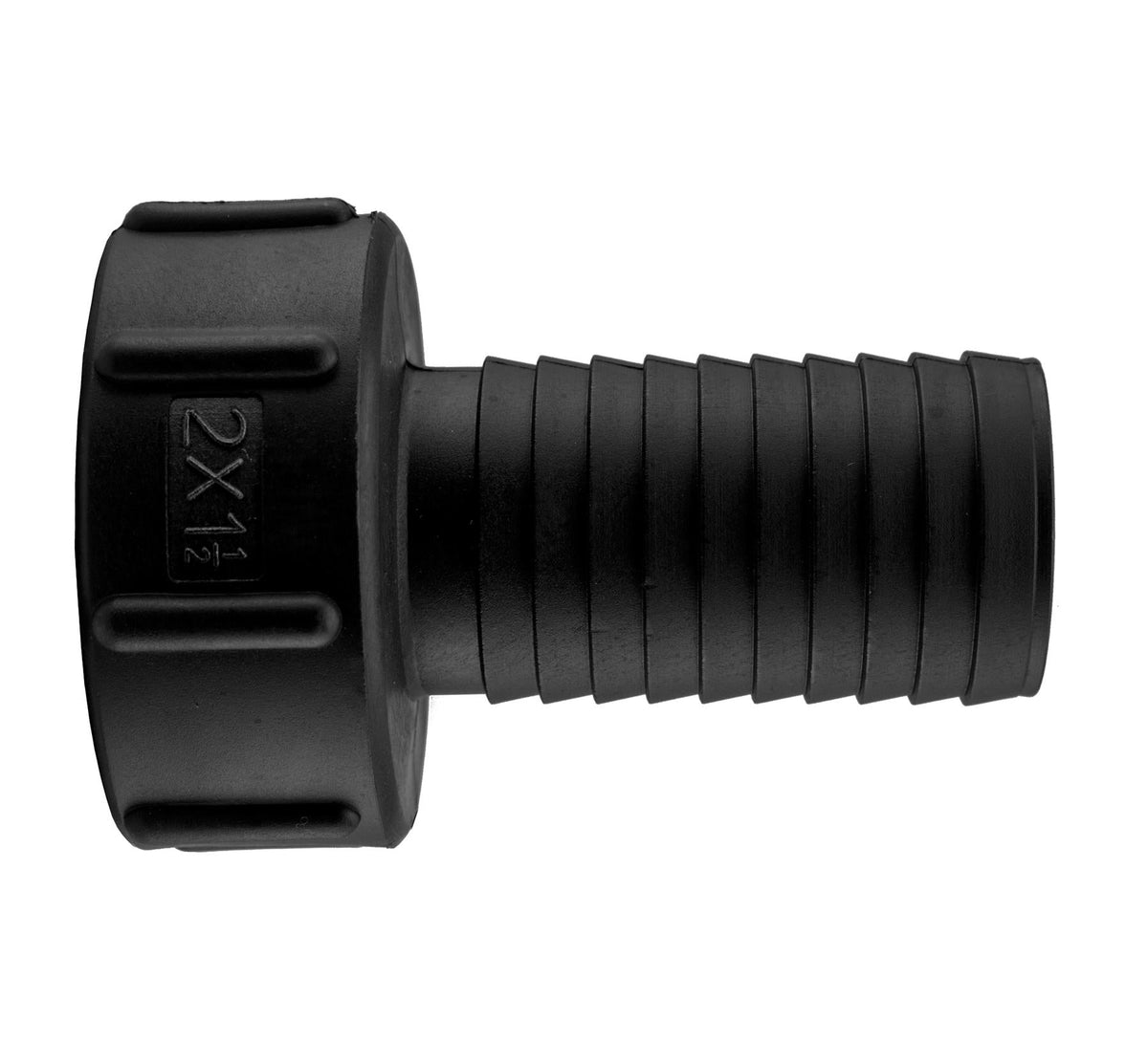 IBC S60×6 Outlet Valve Kit – 1½″ Hose Tail, Blue Handle