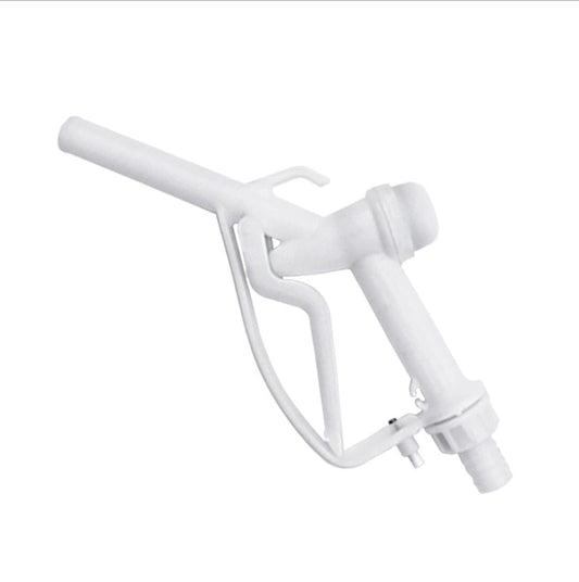 Manual Dispensing Nozzle – 1″ Hose Barb, 25mm Plastic Spout