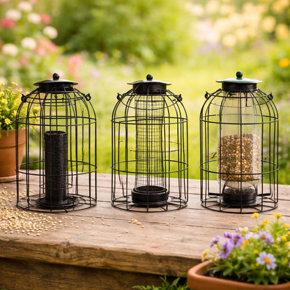 3 Piece Hanging Bird Feeder Set