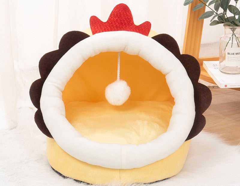Cave Bed for Small Dogs and Cats, Various Styles