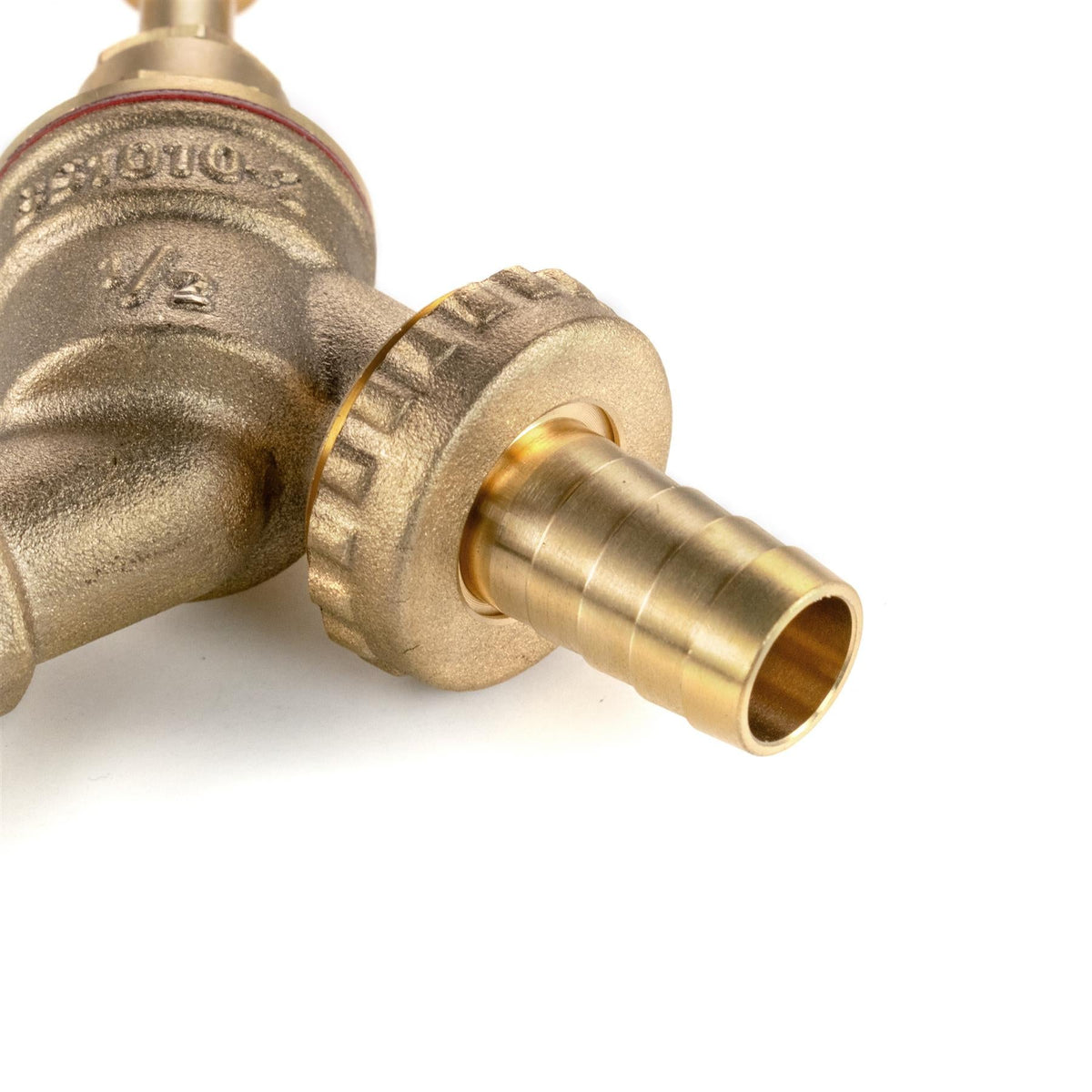 20mm MDPE Tee & Brass Bib Tap – ½″ Hose Barb