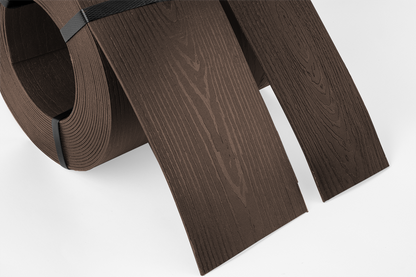 Bradas Brown Wood-Effect Lawn Edging – 78mm × 10m