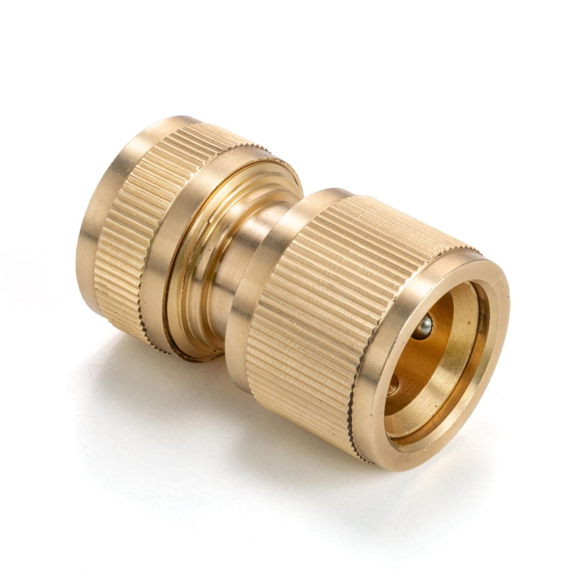 Brass Y Hose Splitter Kit – Two Valves & Three ½″ Sockets