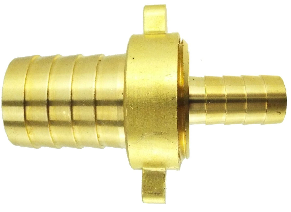 Brass Swivel Hose Joiner – 25mm to 13mm Barbs