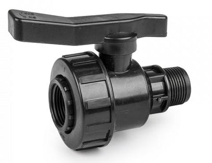 S60×6 IBC Extender & Valve Kit – 32mm MDPE Tee