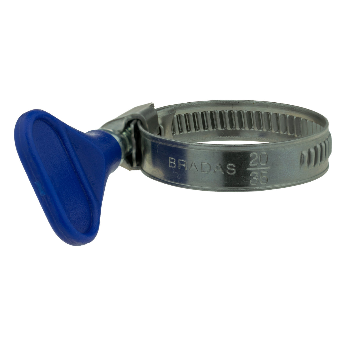 A2 Stainless Steel Butterfly-Grip Hose Clip – 20–35mm (1 Clip)