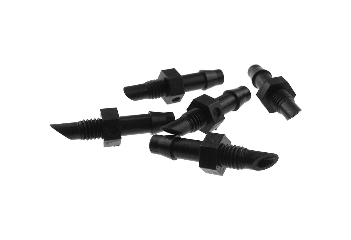 Antelco 40945 Micro Adapter – 4mm Barb × 10-32 UNF Thread